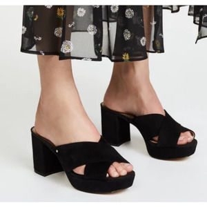Sam Edelman Black Heeled Sandals
